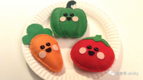 在家DIY不織布水果蔬菜，趣味吃吃喝喝新玩法